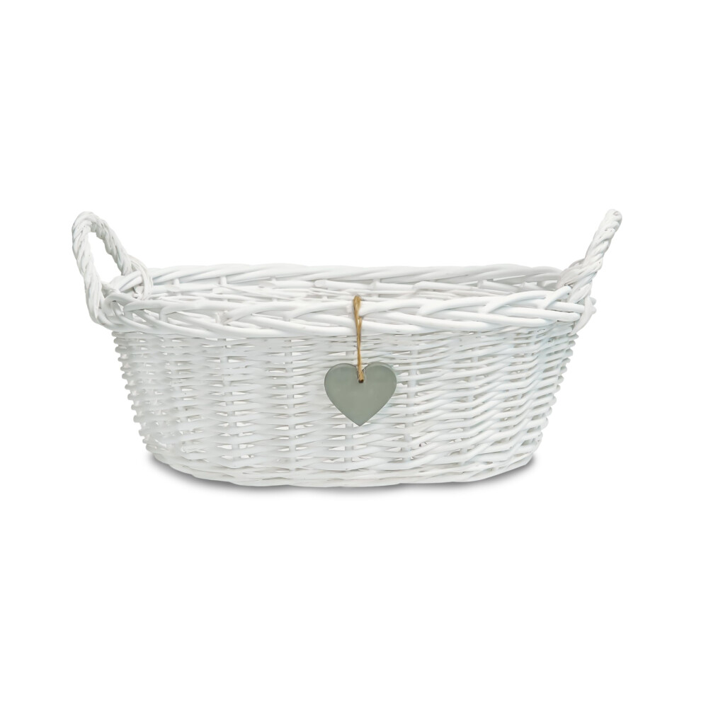 Wicker Basket Newborn Baby Gift Hamper Wickerfield
