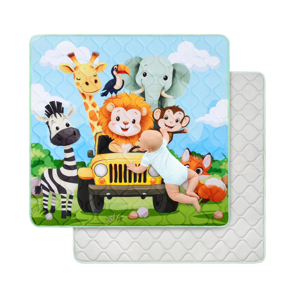 Play Mat For Floor 127X127 Cm,Thick Playmats,Soft Decalsweet