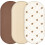 Yukkidds Baby Moses Basket Sheets 81x41cm, 3 Pack 1