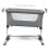 Babylo Snuggle Cuddle Co Sleeper, Slate Grey 3