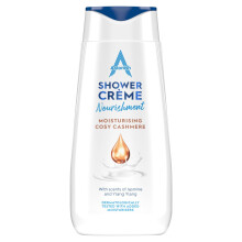 Astonish Shower Crème, Cosy Cashmere, Cleanses and Moisturises, Jasmine and Ylang Ylang Scented, 400ml
