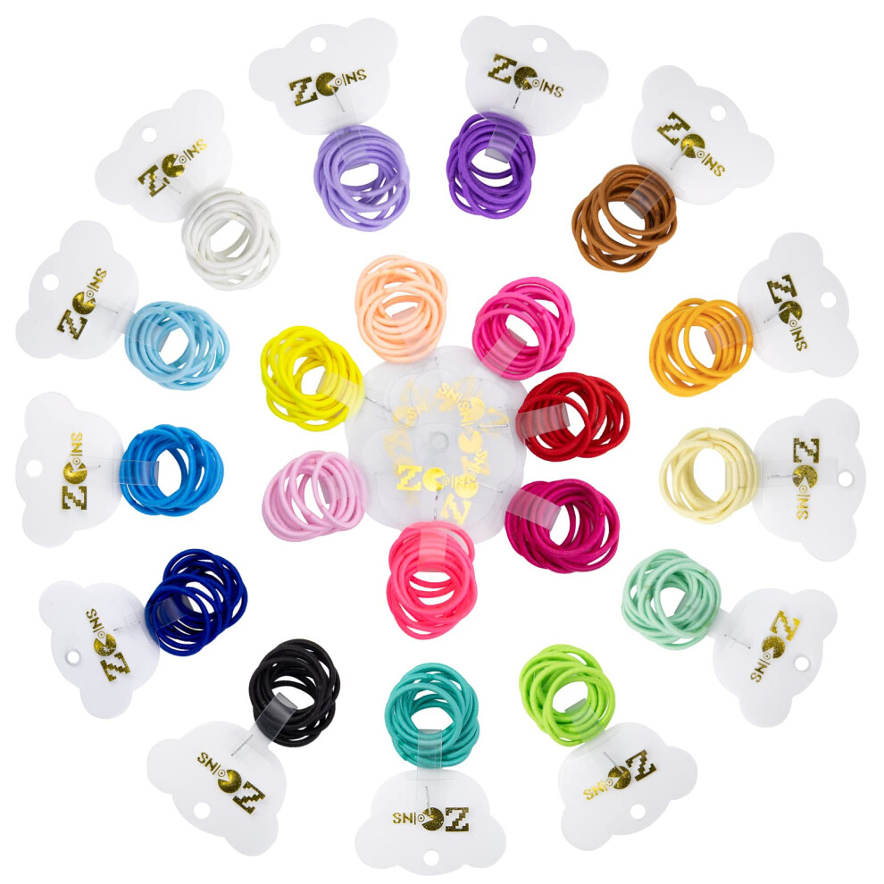 200Pcs Hair Bands Hair Bobbles Hair Ties Ha Zcoins