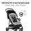 Hauck hauck Padded Pushchair Liner, Charcoal - Universal 6