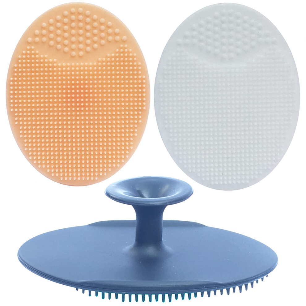 Mmsga Silicone Face Scrubbers Exfoliator Brush&Baby Bath