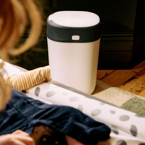 Tommee Tippee Tommee Tippee Twist and Click Nappy Bin, White, wi 2
