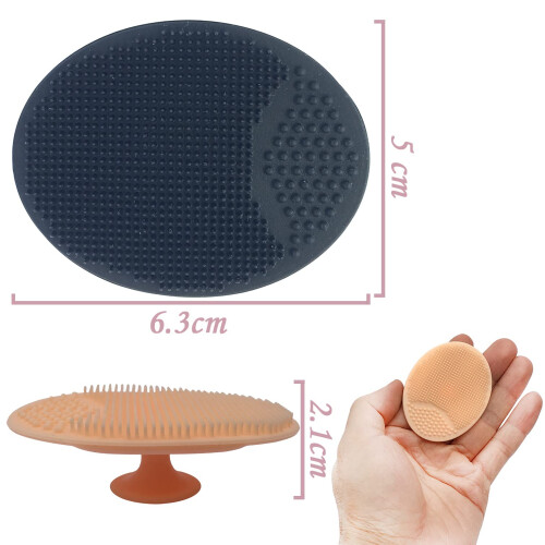 Silicone Face Scrubbers Exfoliator Brush&Baby Bath 1