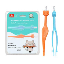 Two Pack 3 in 1 Baby Nose and Ear Gadget, Safe Bab