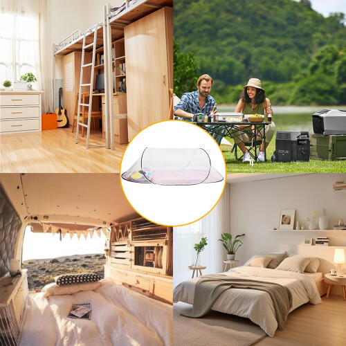 Mosquito Net Foldable Travel Tent Single Bed Folda 2
