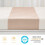 PROMEED 100% Mulberry Silk Crib Half Sleeve Sheet 3