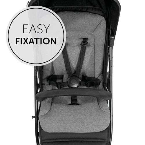 Hauck hauck Padded Pushchair Liner, Charcoal - Universal 2