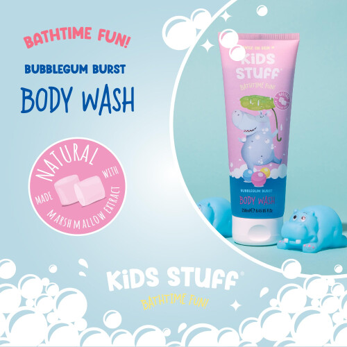 Kids Stuff Bubblegum Burst Body Wash | Fun Bubbleg 2
