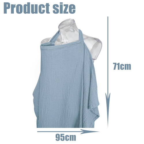 Soft Cotton Breastfeeding Cover - Multi-Use Nursin 2