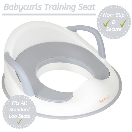 Babycurls Toddler Toilet Training Seat with Handle 1