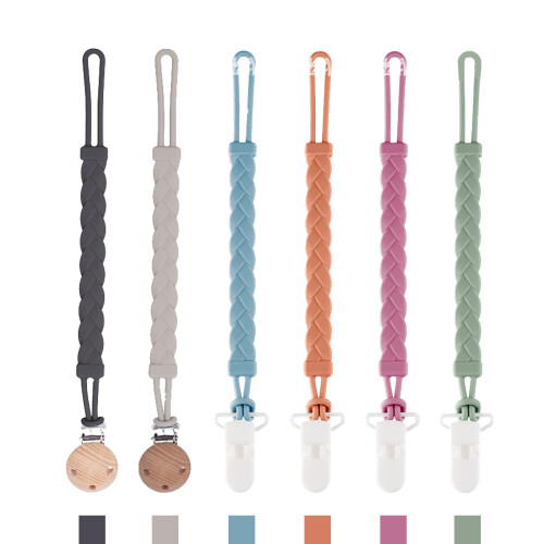 FITULABO Silicone Dummy Clips, One-Piece Design So