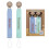 TYRY.HU Personalised Dummy Clips Boys Girls 2Pack 1