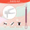 FITULABO Silicone Dummy Clips, One-Piece Design So 3