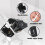 Car Seat Stroller, Black Transparent Stroller Rain 3