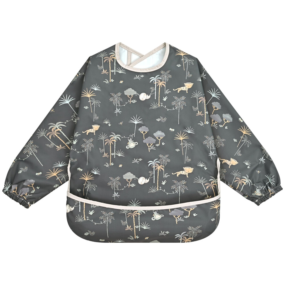 Little Dimsum Baby Weaning Bib With Sleeves, Long