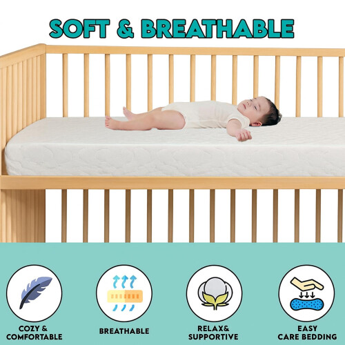 Pinkfairy Thick Cot Bed Mattress 160x80x7.5 cm - B 2