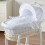 For Your Little One White Waffle White Wicker Mose 6