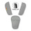 3 Piece Baby Stroller Car Seat Strap Covers & Crot 1