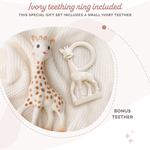 Sophie la Girafe Sophie la Girafe – Natural Rubber Baby Teether Toy 2