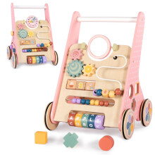Bautia Wooden Baby Walker for 6–12 Months, Push Al