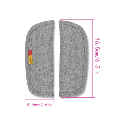 3 Piece Baby Stroller Car Seat Strap Covers & Crot 1