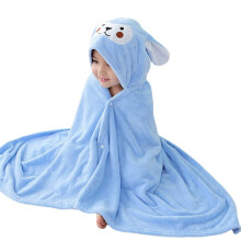 Gukasxi Hooded Baby Towel, Thick and Ultra Soft Hooded Baby Bath Towel Extra Large 140x70 cm Baby Towel, Absorbent Hooded Beach Or Bath Towel, Childr