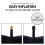 Hauck hauck Runner Replacement Inner Tube Set of 3 - for 5