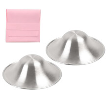 Silver Nipple Shields for Bteastfeeding 925 Sterling Nickel Free Silver Nursing Cups for Sensitive Nipples Protection Essentials Breast Shields for N
