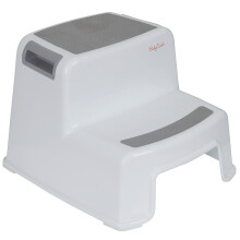 Babycurls 2 Step Stool for Toddlers Non Slip Sturdy Double Step Up For Kids Safe Toddler Loo Potty Toilet Training in The Bathroom Kitchen and Home W