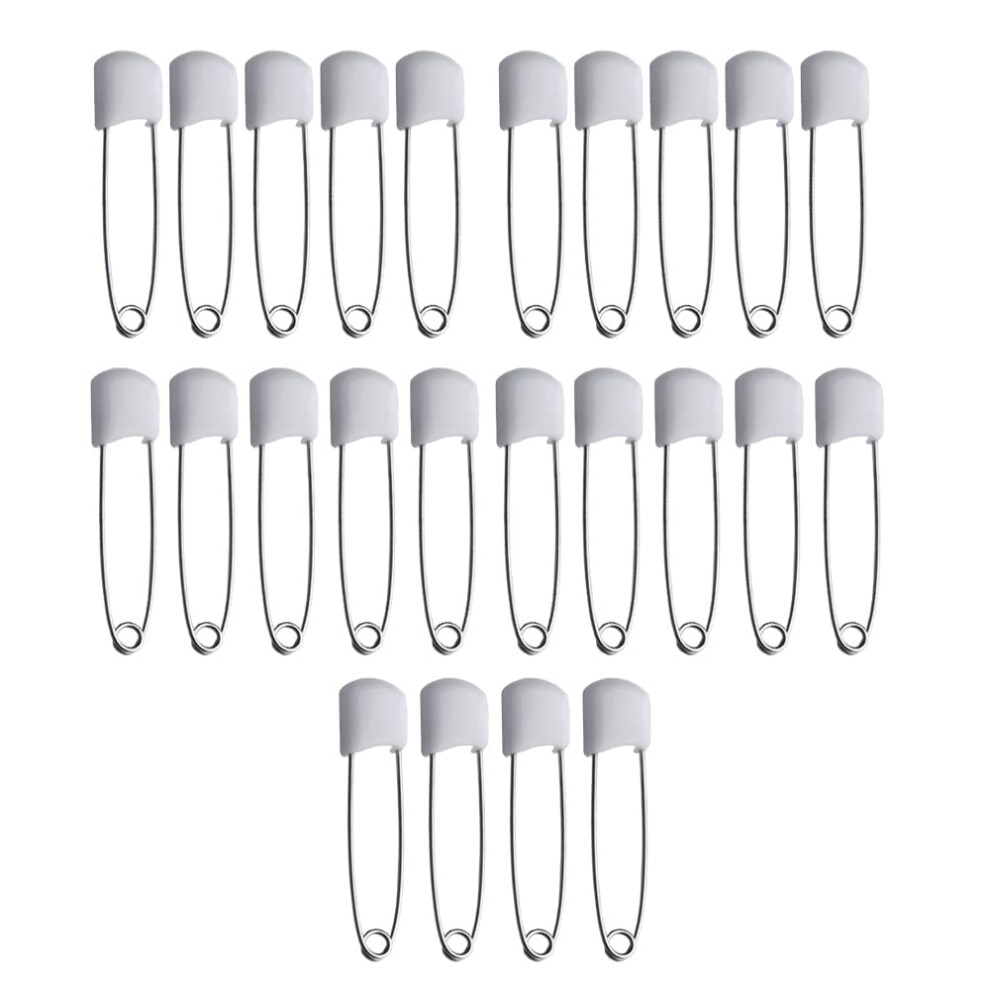 24 Baby Nappy Safety Pins, 2.2 Inch Diaper Plastic D.a.y. Republic