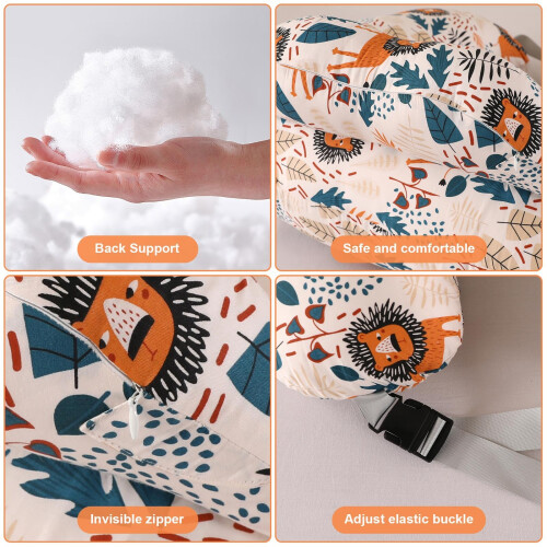 Nursing Pillow for Breastfeeding: 100% Cotton Infa 2