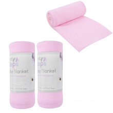 3 Pack Super Soft Baby Fleece Blankets 70 x 70cm f