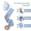 TYRY.HU Personalised Dummy Clips Boys Girls 2Pack 2