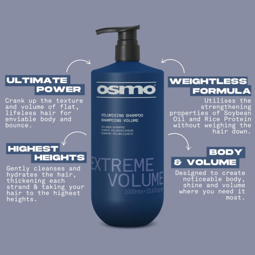 Osmo Osmo Extreme Volume Shampoo | Fuller hair with Nat 1