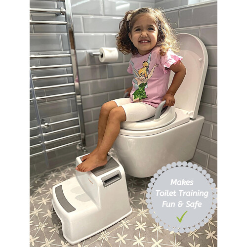 Babycurls Toddler Toilet Training Seat with Handle 2