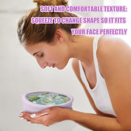 nnOuOnn Silicone Ice Face Bowl, Foldable Facebowl 2