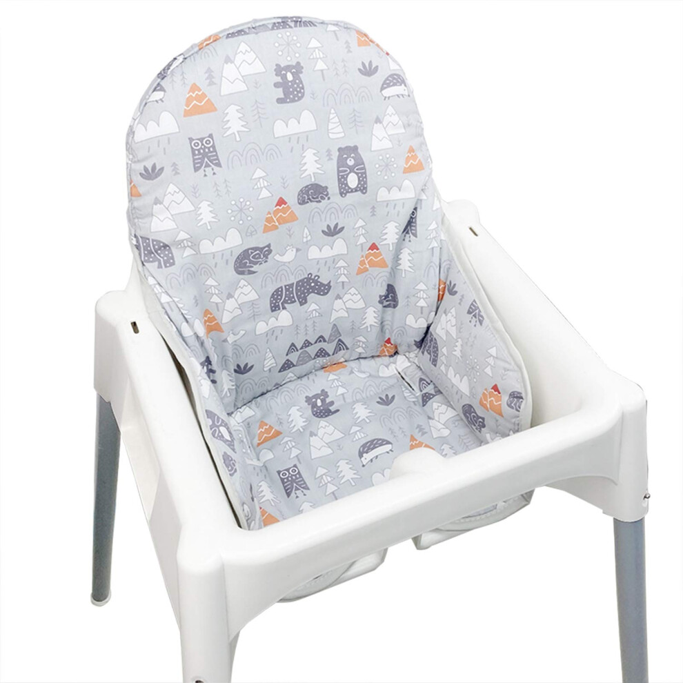 Cotton Seat Covers For Ikea Antilop Highcha Zarpma