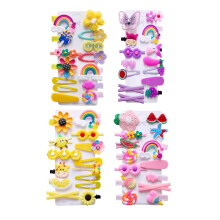 56PCS Toddler Hair Accessories Set: Colorful Rainb