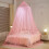 ZIQINPSQ Pink Large Mosquito Net for Single, Doubl 7