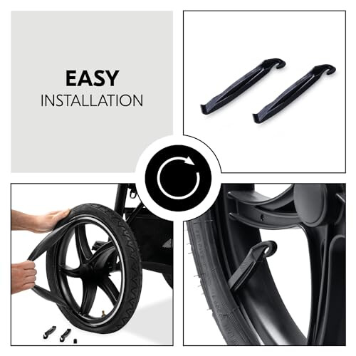 Hauck hauck Runner Replacement Inner Tube Set of 3 - for 2