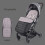 Universal Pushchair Footmuff Fleece Lined Stroller 2