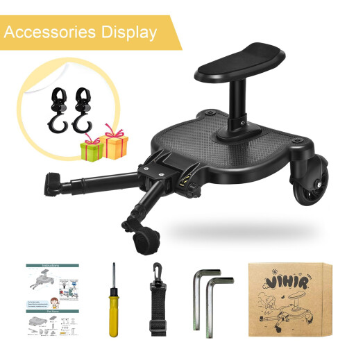 Vihir Universal Buggy Board with Seat, Kiddy Board 2