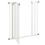 PawHut PawHut 74-87cm Adjustable Metal Pet Gate Safety Ba 8