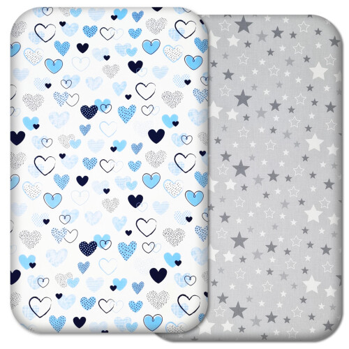 Next to Me Crib Sheets – 2pcs Fitted Baby Sheet Se