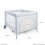 Moby-System Children's Playpen with Mattress and T 5