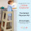Stepup Baby Toddler Tower with Adjustable Step, Va 4