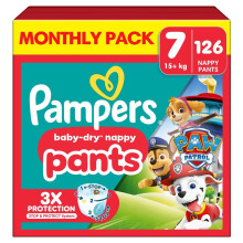 Pampers Baby-Dry Nappy Pants Paw Patrol Edition Si